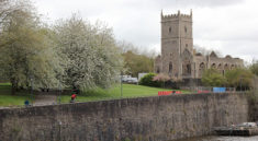 Castle Park vu de Bristol Bridge